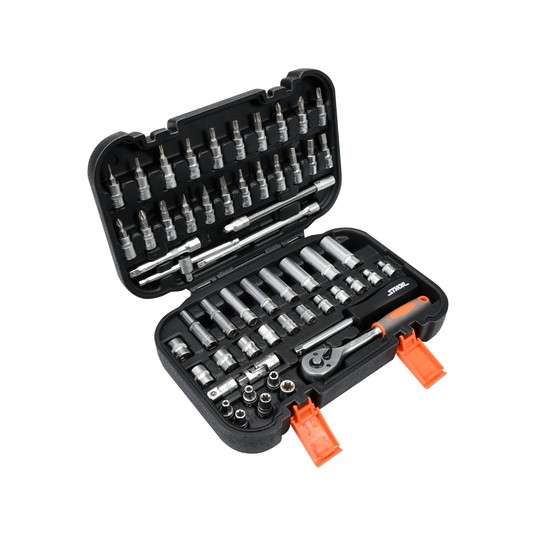 ZESTAW NARZĘDZIOWY 1/4" 56CZ. -zdjęcie numer 2