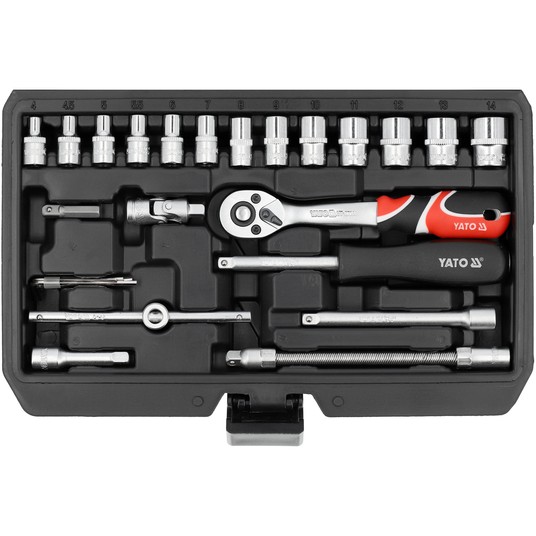 ZESTAW NARZĘDZIOWY 1/4" 68 PCS -zdjęcie numer 2