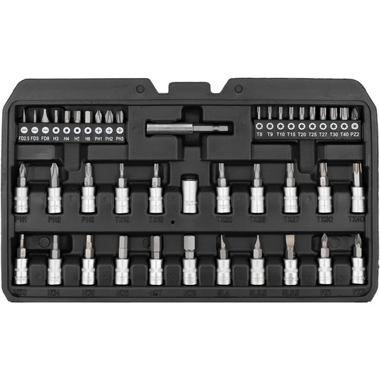 ZESTAW NARZĘDZIOWY 1/4" 68 PCS -zdjęcie numer 3