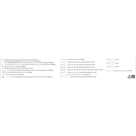 ZESTAW NARZĘDZIOWY 129CZ. XXL -zdjęcie numer 7