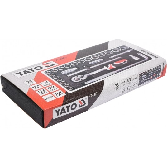 ZESTAW NARZĘDZIOWY 25CZ. 1/2" -zdjęcie numer 2