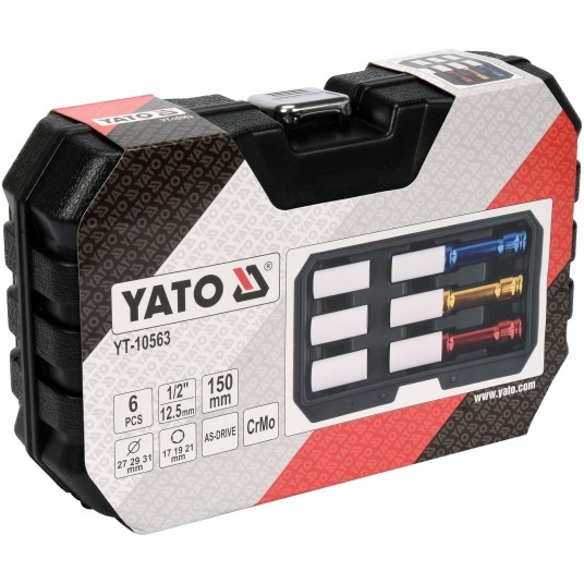 ZESTAW NASADEK DŁUGICH UDAROWYCH 1/2" -zdjęcie numer 2