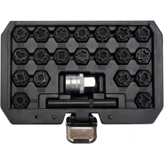 ZESTAW NASADEK DO ŚRUB ZABEZPIECZAJĄCYC -zdjęcie numer 1