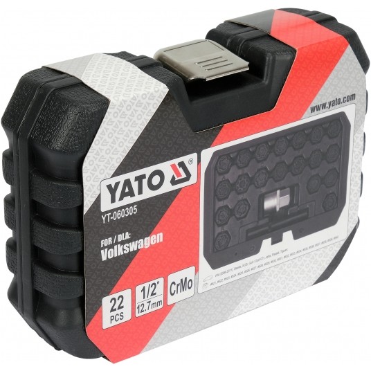 ZESTAW NASADEK DO ŚRUB ZABEZPIECZAJĄCYC -zdjęcie numer 3