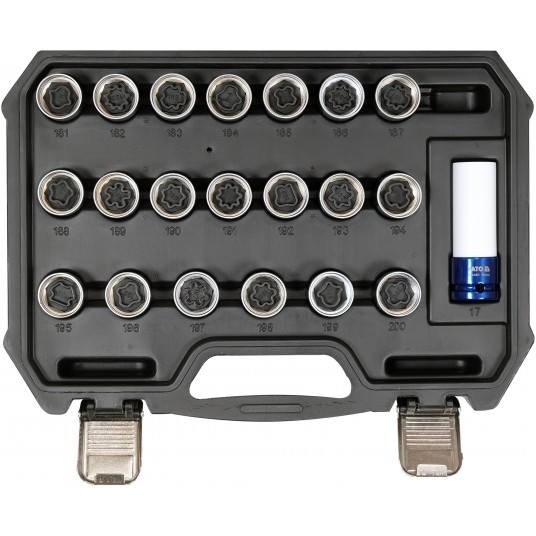 ZESTAW NASADEK DO ŚRUB ZABEZPIECZAJĄCYC -zdjęcie numer 1