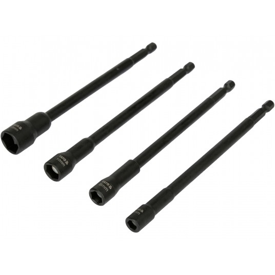 ZESTAW NASADEK MAGNETY 1/4" 150MM 4SZT -zdjęcie numer 2