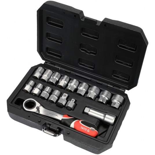 ZESTAW NASADEK PRZELOT. SPLINE 3/8"1/2" -zdjęcie numer 4