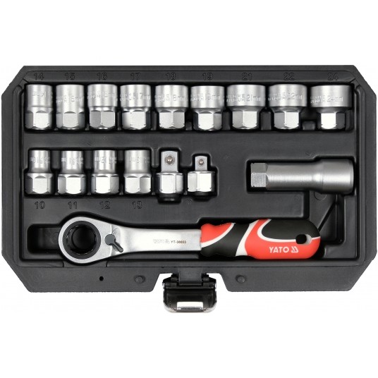 ZESTAW NASADEK PRZELOT. SPLINE 3/8"1/2" -zdjęcie numer 1