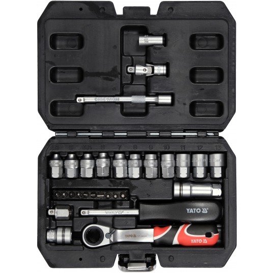 ZESTAW NASADEK PRZELOTOWYCH SPLINE 1/4" -zdjęcie numer 1