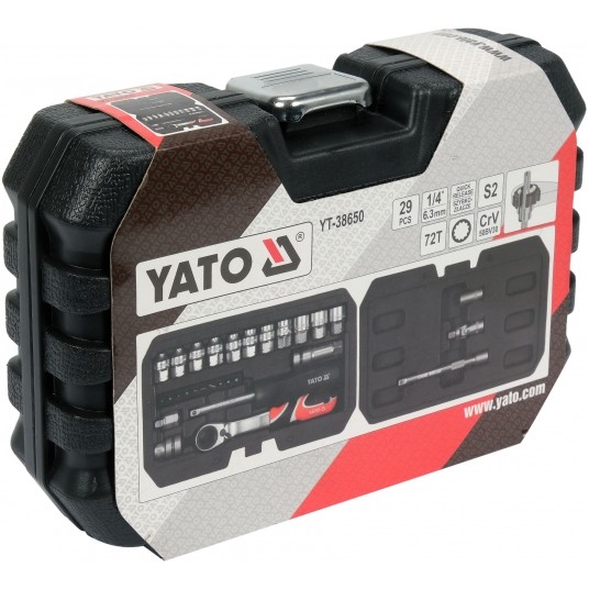 ZESTAW NASADEK PRZELOTOWYCH SPLINE 1/4" -zdjęcie numer 2