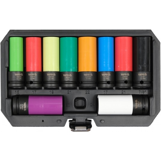 ZESTAW NASADEK UDAR DO FELG ALU 1/2" -zdjęcie numer 1