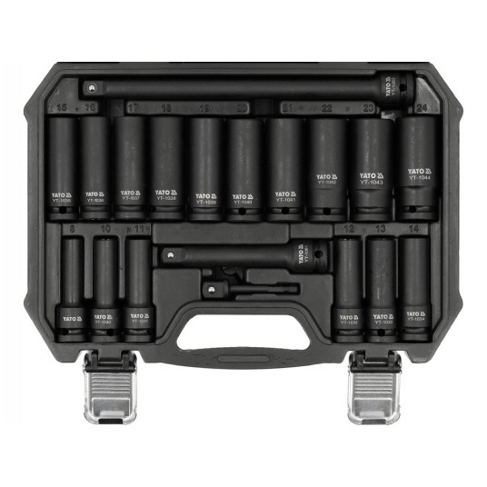 ZESTAW NASADEK UDAROWYCH DŁUGICH 1/2" -zdjęcie numer 1