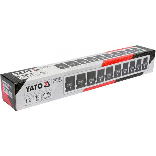 ZESTAW NASADEK UDAROWYCH KRÓTKICH 10SZT. -zdjęcie numer 3