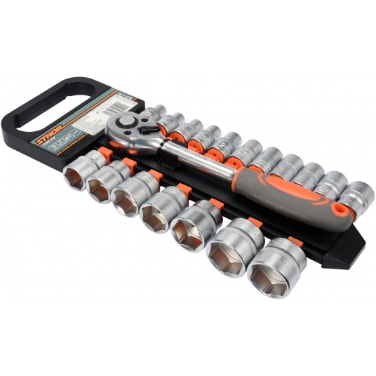 ZESTAW NASADEK Z GRZECHOTKĄ 1/2", 19SZT -zdjęcie numer 5