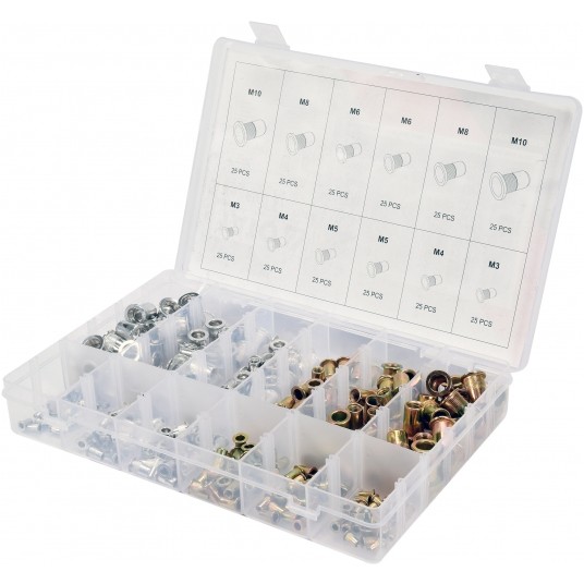 ZESTAW NITON. MIX STAL,ALU M3-M10 300SZT -zdjęcie numer 3