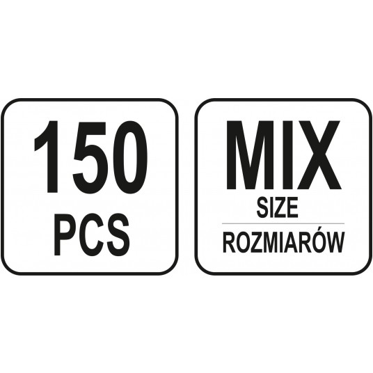 ZESTAW NITONAKRĘ STALO M3- M10, 150SZT -zdjęcie numer 4