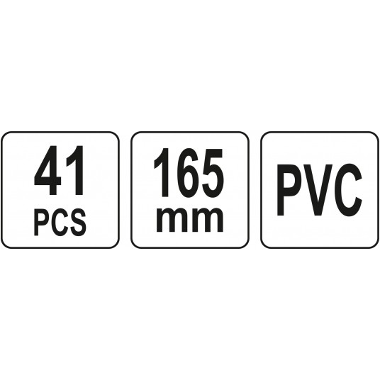 ZESTAW NITOWNICA DO NITÓW PLASTIKO 41SZT -zdjęcie numer 5
