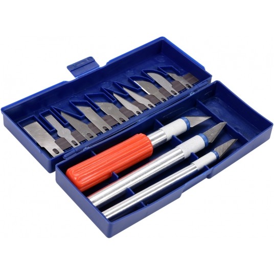 ZESTAW NOŻYKÓW PRECYZYJNYCH Z OSTRZAMI -zdjęcie numer 2