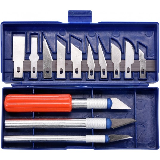 ZESTAW NOŻYKÓW PRECYZYJNYCH Z OSTRZAMI -zdjęcie numer 1