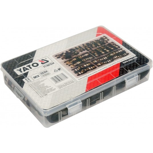 ZESTAW OPASEK ZACISKOWYCH METAL GUMOWYCH -zdjęcie numer 3