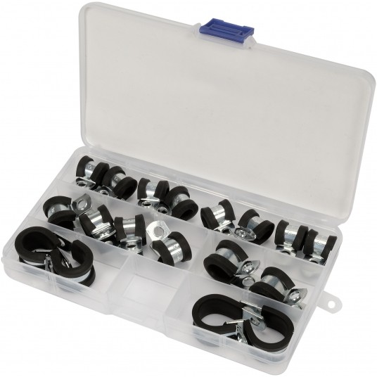 ZESTAW OPASEK ZACISKOWYCH METAL GUMOWYCH -zdjęcie numer 2