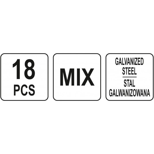 ZESTAW OPASEK ZACISKOWYCH METAL GUMOWYCH -zdjęcie numer 4