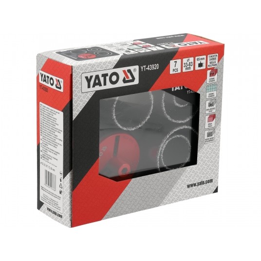 ZESTAW OTWORNIC WOLFRAMO 33-83MM 7SZT. -zdjęcie numer 5