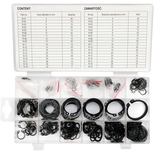 ZESTAW PIERŚCIENI SEGERA ZEWN. 300 SZT. -zdjęcie numer 2