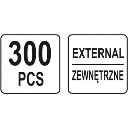 ZESTAW PIERŚCIENI SEGERA ZEWN. 300 SZT. -zdjęcie numer 5