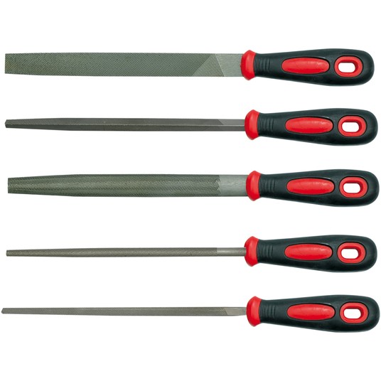 ZESTAW PILNIKÓW DO METALU 200MM 5SZT -zdjęcie numer 1