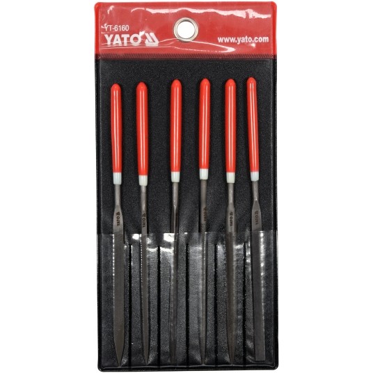 ZESTAW PILNIKÓW IGLAKÓW 6CZ. 3x140x65MM -zdjęcie numer 2