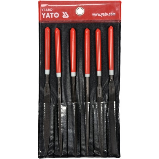 ZESTAW PILNIKÓW IGLAKÓW 6CZ. 5x180x85MM -zdjęcie numer 2