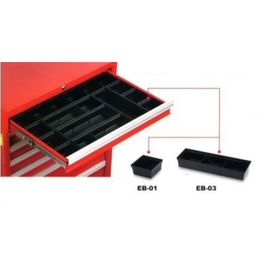 Zestaw plastikowych korytek 16szt. -zdjęcie numer 1