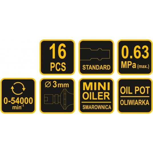 ZESTAW PNEUMATYCZNY SZLIFIERKA MINI -zdjęcie numer 5