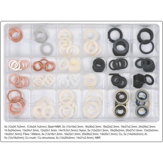 ZESTAW PODKŁADEK DO KORKÓW SPUSTOWYCH -zdjęcie numer 4