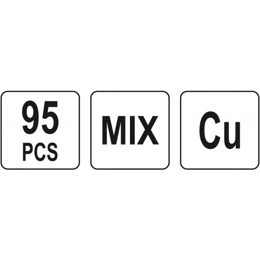 ZESTAW PODKŁADEK MIEDZIANYCH DMUCHANYCH -zdjęcie numer 3
