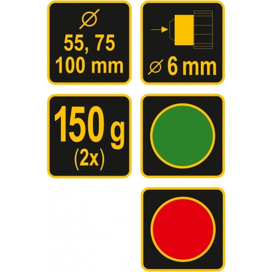 ZESTAW POLERSKI TARCZE, PASTY, UCHWYT -zdjęcie numer 3