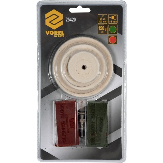 ZESTAW POLERSKI TARCZE, PASTY, UCHWYT -zdjęcie numer 2