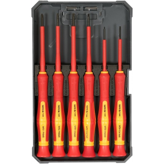 ZESTAW PRECYZYJNYCH WKRĘTAKÓW VDE 6 EL. -zdjęcie numer 1