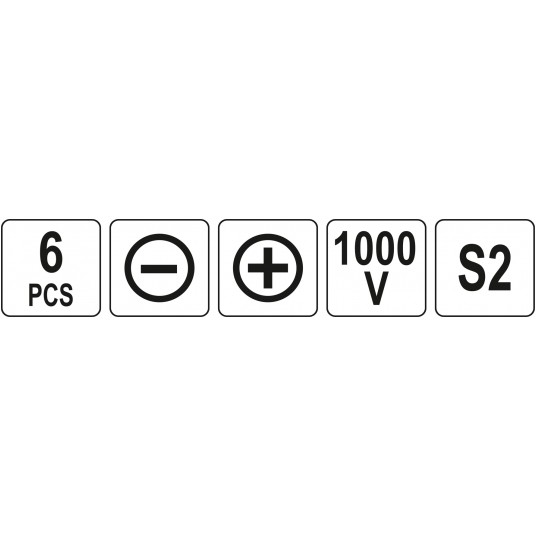 ZESTAW PRECYZYJNYCH WKRĘTAKÓW VDE 6 EL. -zdjęcie numer 5