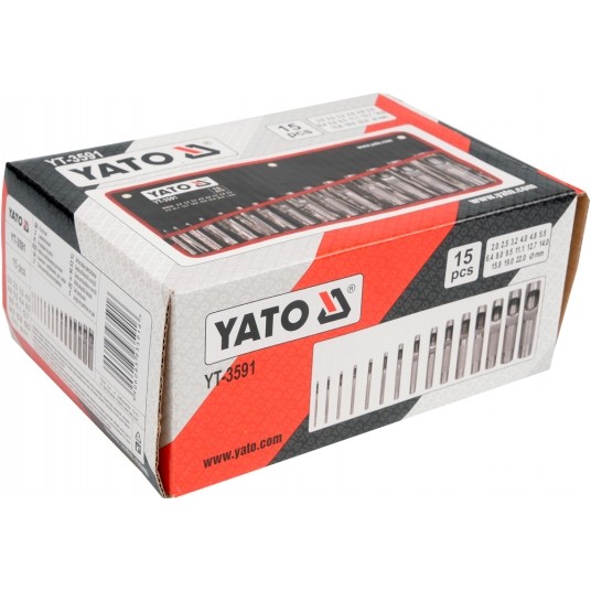 ZESTAW PRZEBIJAKÓW DO SKÓRY 15CZ. -zdjęcie numer 2