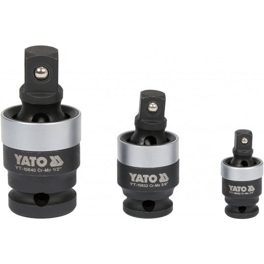 ZESTAW PRZEGUBÓW UDAR 1/4"; 3/8"; 1/2" -zdjęcie numer 1