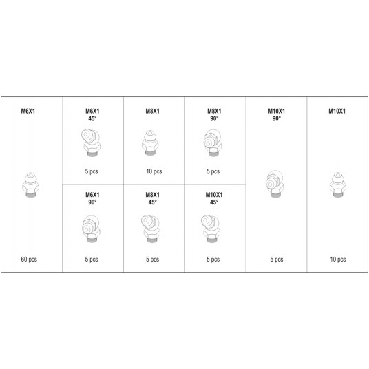 ZESTAW SMAROWNICZEK METR. 110 SZT. -zdjęcie numer 7