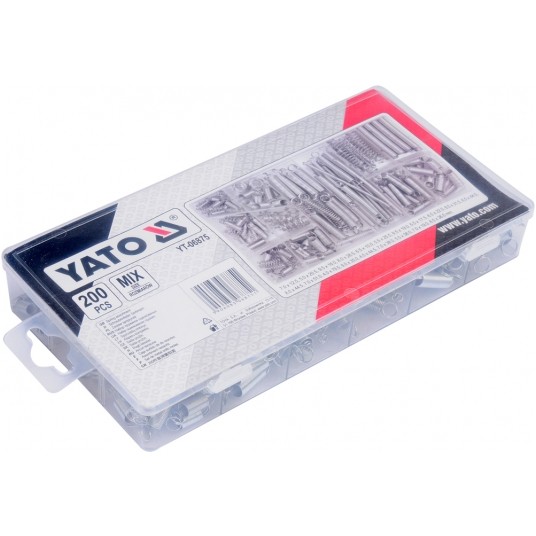 ZESTAW SPRĘŻYNEK 200SZT. MIX RODZAJÓW -zdjęcie numer 2