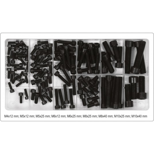 ZESTAW ŚRUB IMBUSOWYCH Z ŁBEM -zdjęcie numer 3