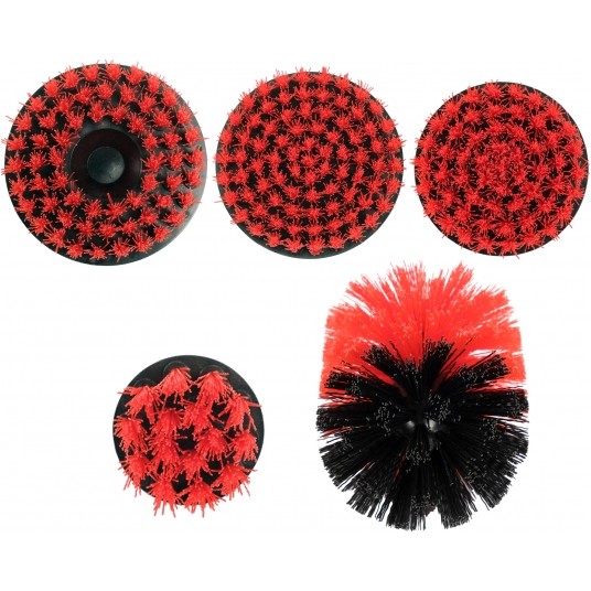 ZESTAW SZCZOTEK NA WIERTARKĘ 5SZT HEX -zdjęcie numer 13