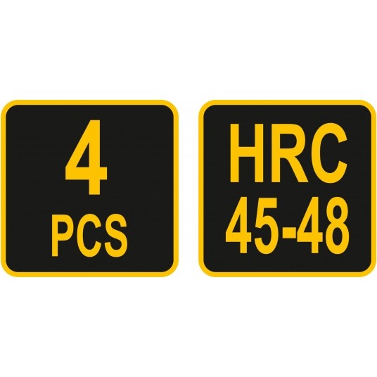 ZESTAW SZCZYPIEC SPAWALNICZYCH MINI 4SZT -zdjęcie numer 2