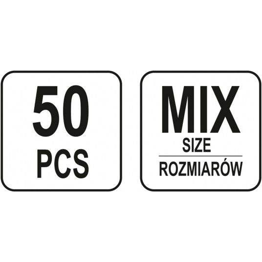 ZESTAW SZYBKOZŁĄCZY ELEKTRYCZNYCH 50SZT. -zdjęcie numer 3