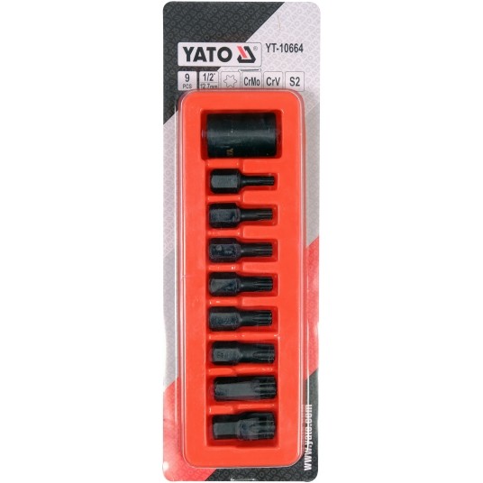 ZESTAW UDAR. KLUCZY TRZP. TORX 1/2" -zdjęcie numer 3