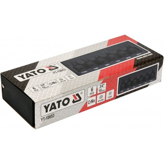 ZESTAW UDAR. KLUCZY TRZPIEN. TORX/SPLINE -zdjęcie numer 2